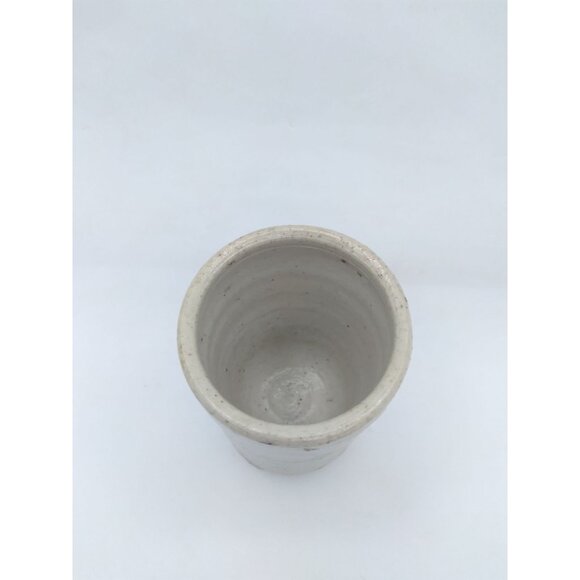 Handmade Ceramic Pottery Cup brutalist rough finish 3.5" Tall Signed by Artist - Picture 2 of 14
